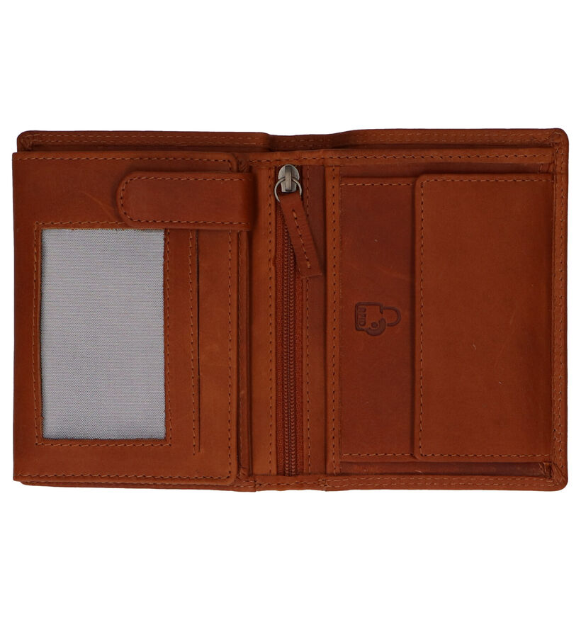 Euro-Leather Cognac Portefeuille voor heren (310404)