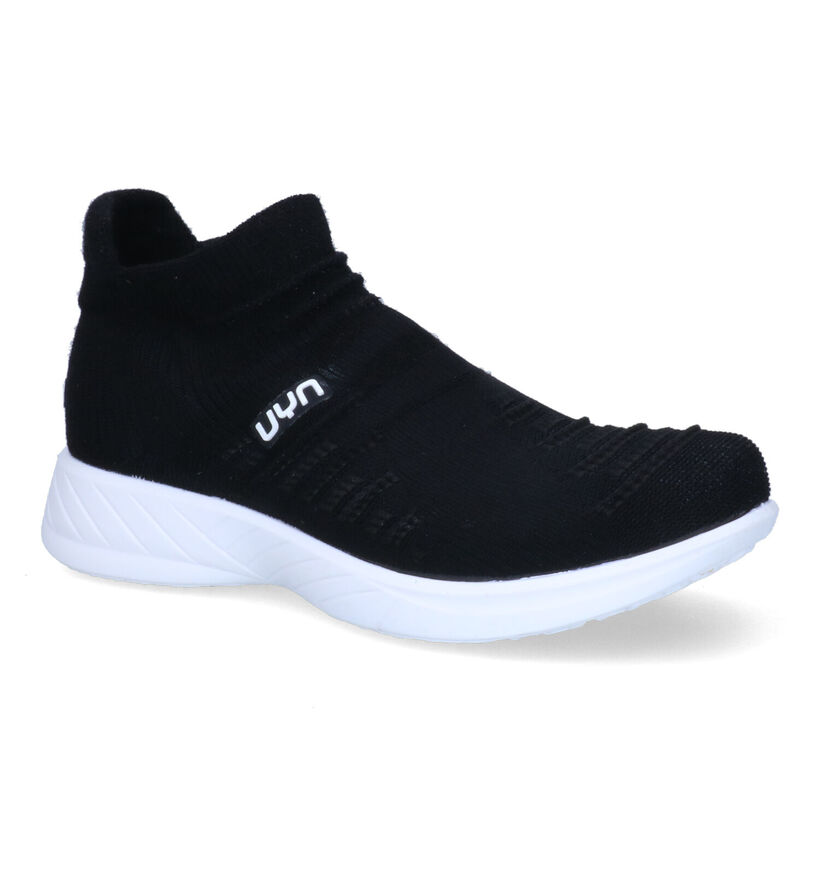 UYN X-Cross Zwarte Sneakers voor dames (303133) - geschikt voor steunzolen