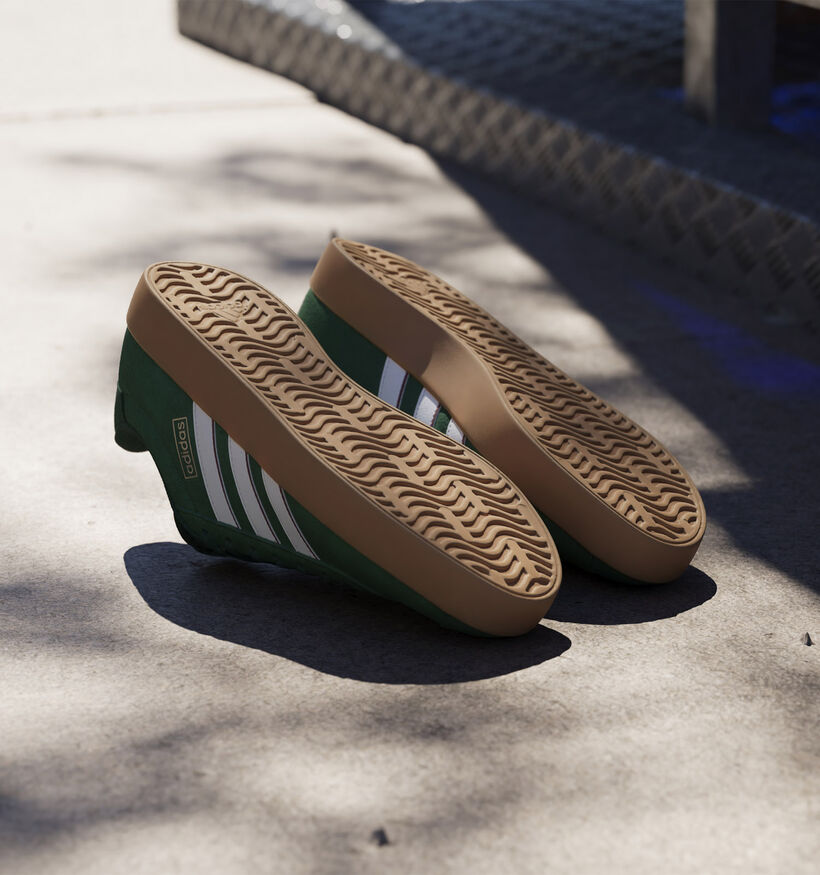 adidas VL Court 3.0 Groene Sneakers voor heren, jongens (350121) - geschikt voor steunzolen