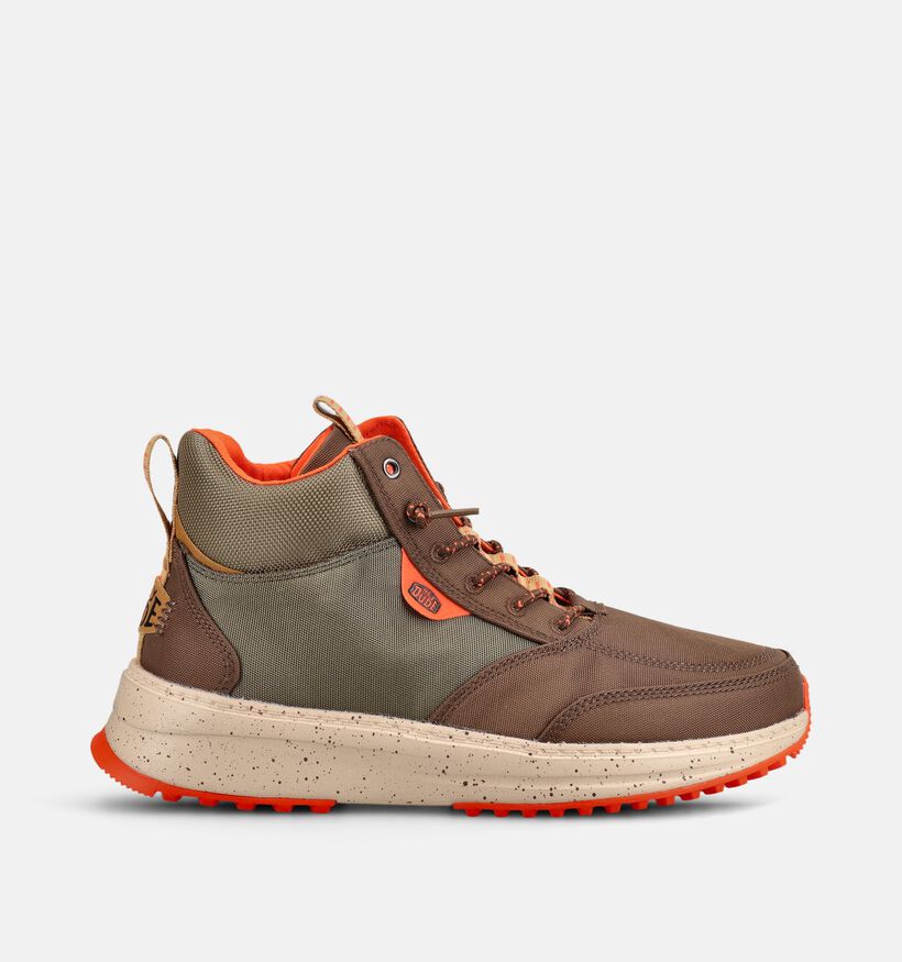 HEYDUDE Tahoe Nylon Boots en Vert pour hommes (378086) - pour semelles orthop&eacute;diques