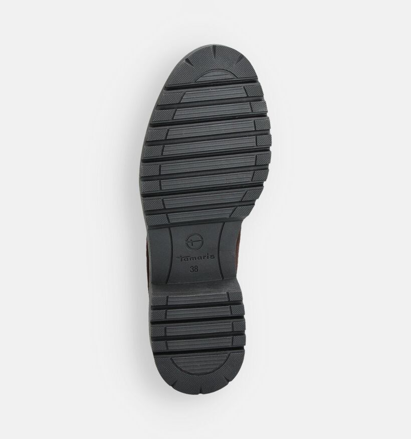 Tamaris Donkerbruine Mocassins voor dames (360635)
