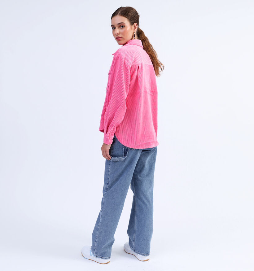 Vero Moda Sascha Roze Corduroy hemd voor dames (330896)