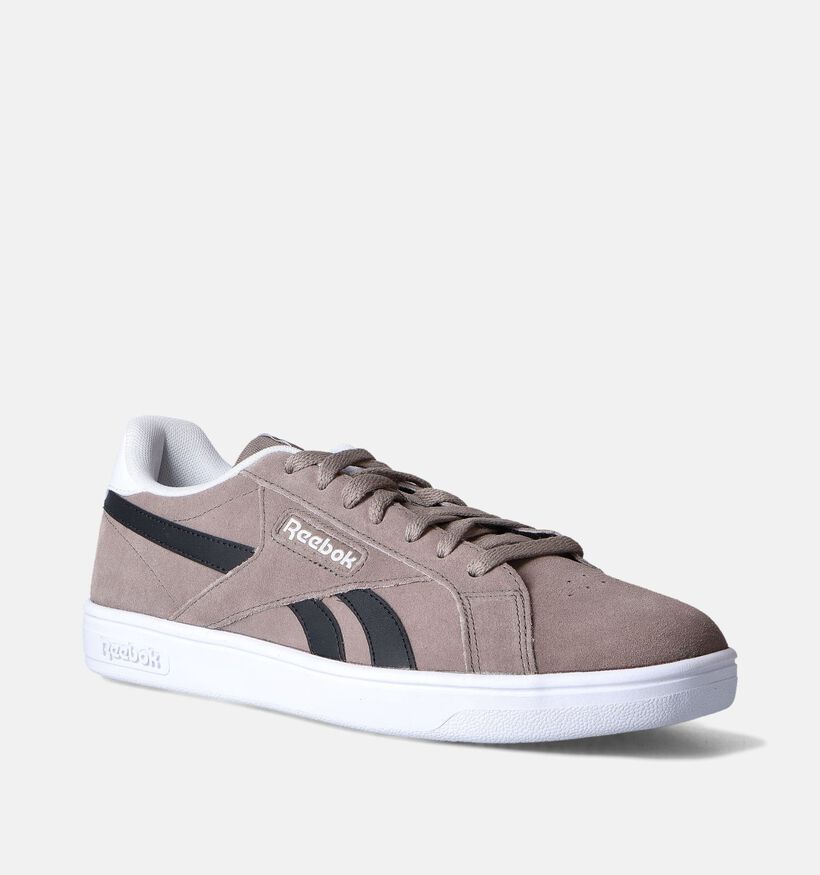 Reebok Court Retro Baskets en Gris pour hommes (351829)