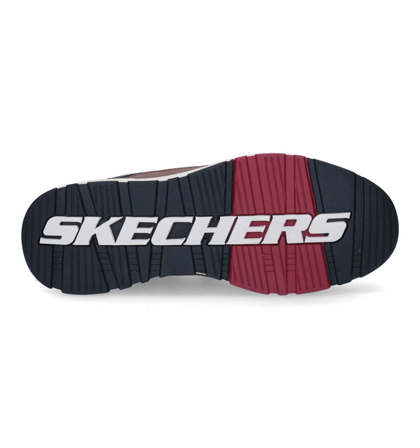 Skechers Rozier Bruine Sneakers in kunstleer (295654)