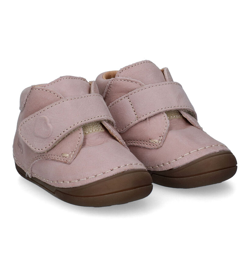Bopy Kokovel Roze Babyschoentjes voor meisjes (316340)