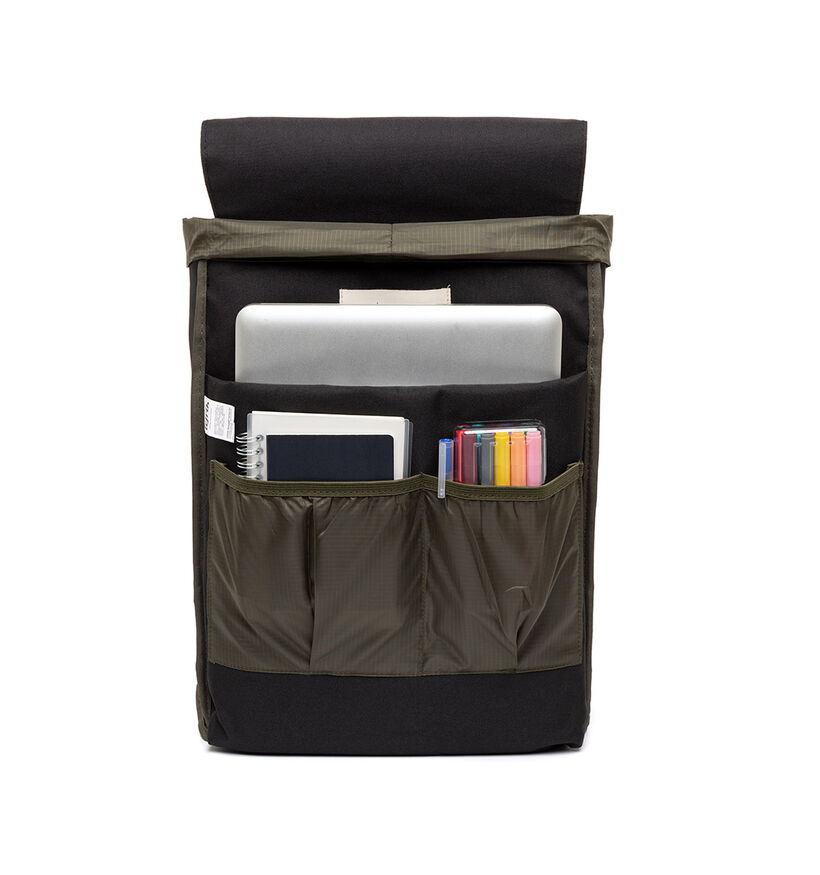 Lefrik Scout Zwarte Rugzak voor dames, heren, jongens, meisjes (341603)