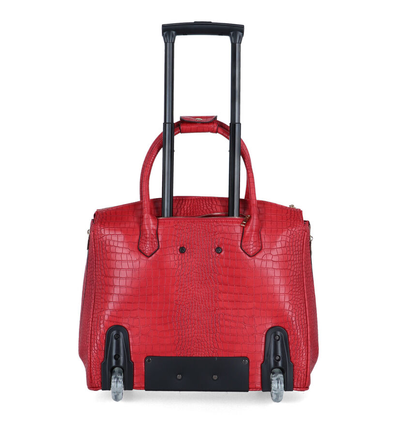 Olivia Lauren Louna Sac à roulettes en Rouge pour femmes (333977)
