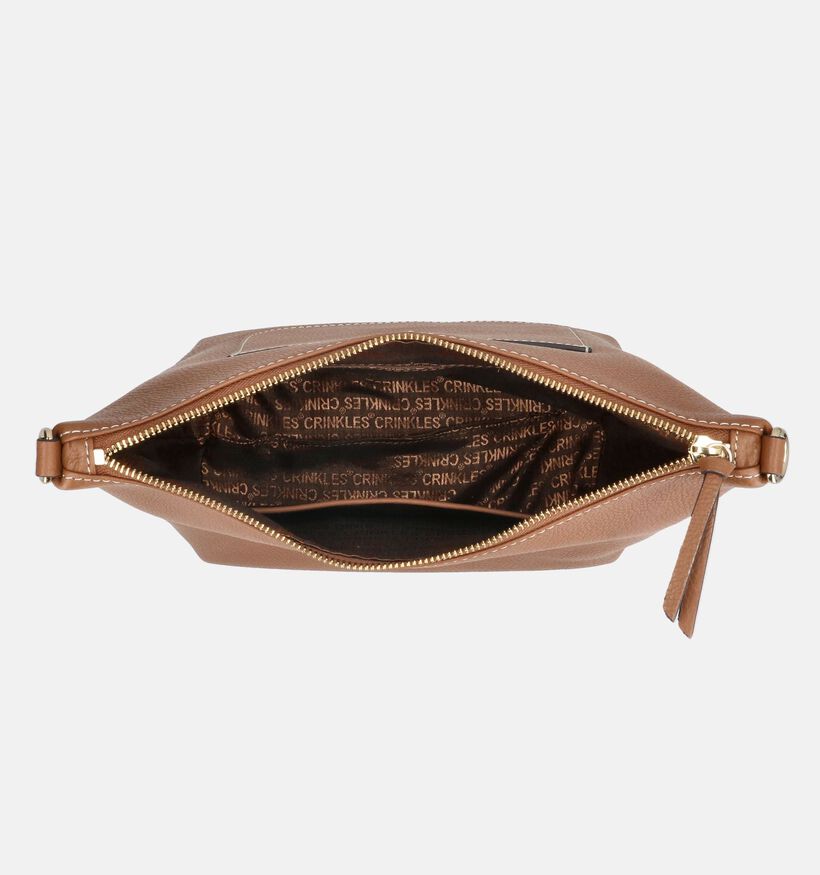 Crinkles Bruine Crossbodytas voor dames (381710)