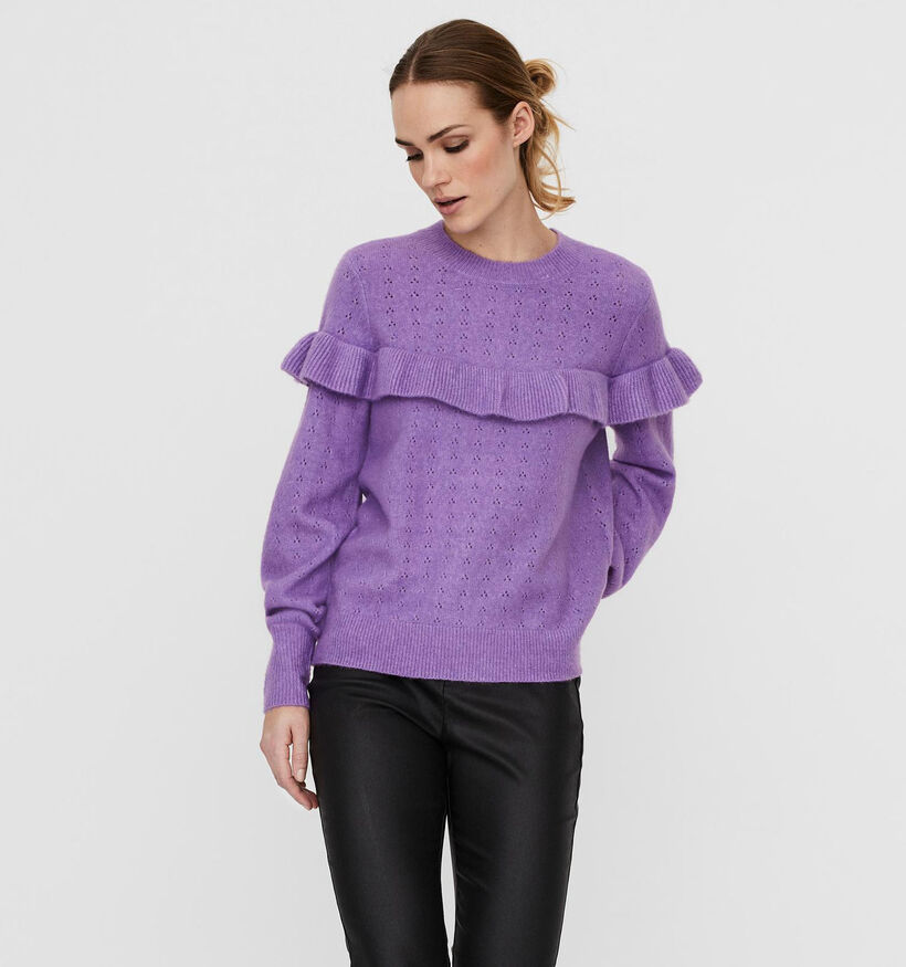 Vero Moda Merelyn Pull en Mauve (304432)