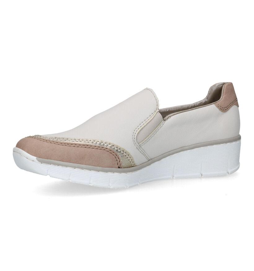 Rieker Chaussures à enfiler en Beige pour femmes (320341)