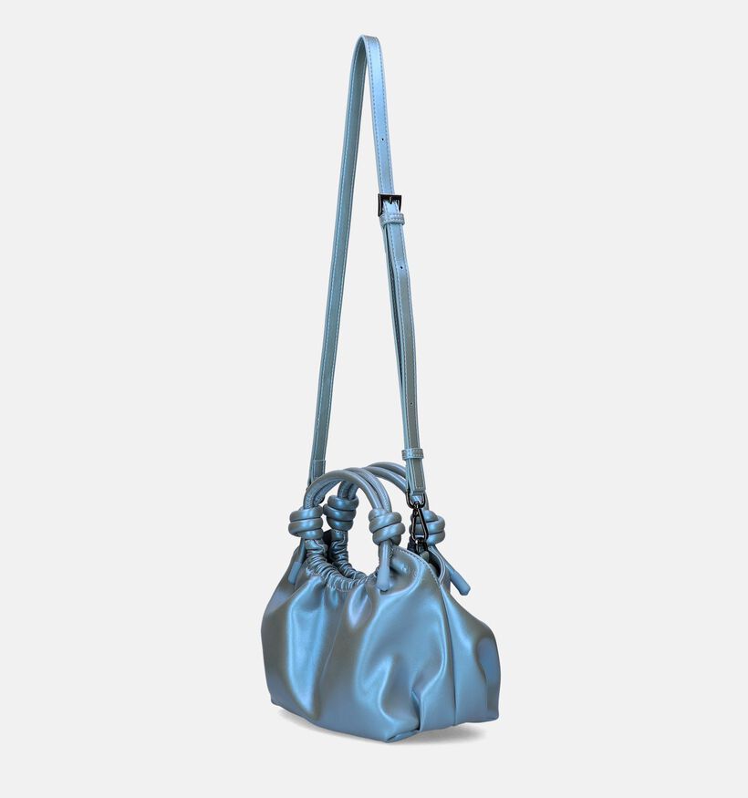 Hvisk Jolly Shiny Structure Sac de main en Bleu pour femmes (335082)