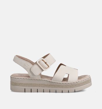 Rieker Sandalen Wit