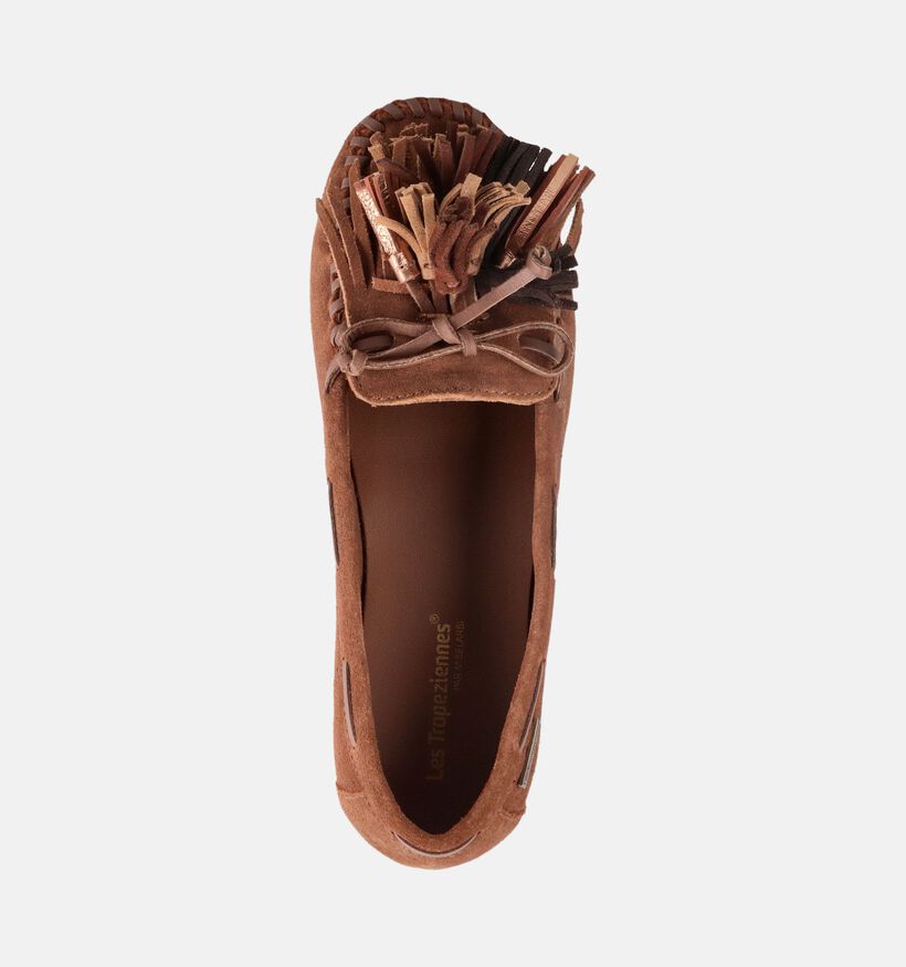 Les Tropeziennes Scarlett Chaussures bateau en Cognac pour femmes (386711)