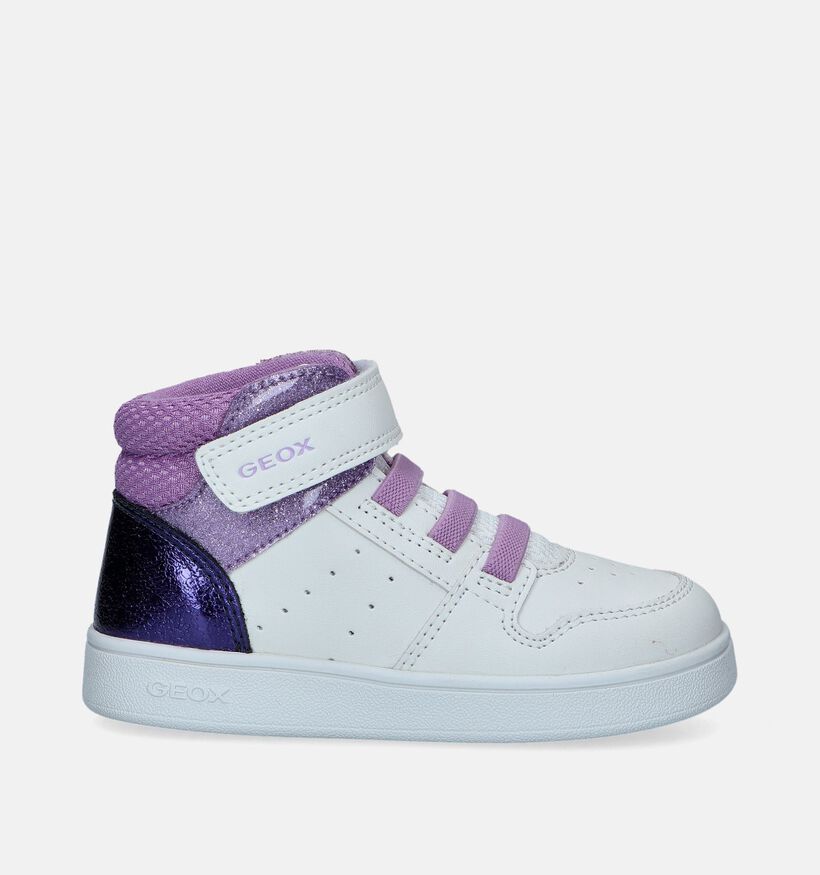 Geox Eclyper Witte Babyschoentjes voor meisjes (344532) - geschikt voor steunzolen