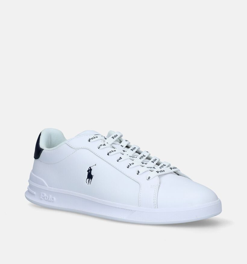 Polo Ralph Lauren HRT Court Witte Veterschoenen voor heren (336796)