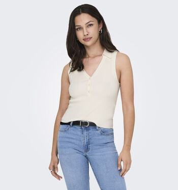 JDY Topjes Wit/Geel/Blauw