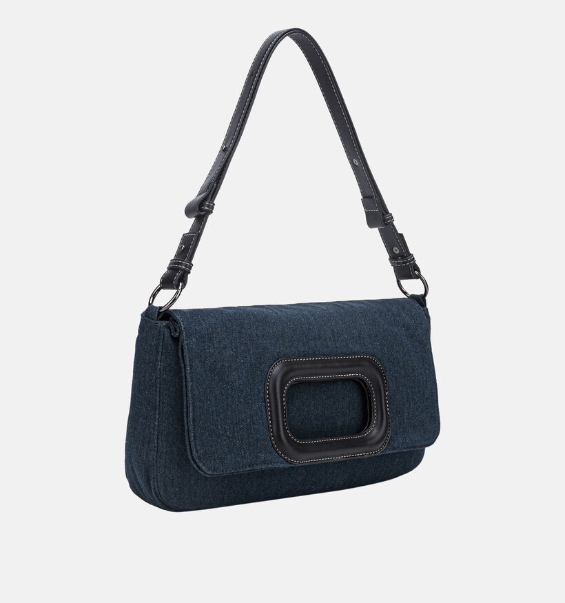 Hvisk Esme Denim Blauwe Schoudertas voor dames (346728)
