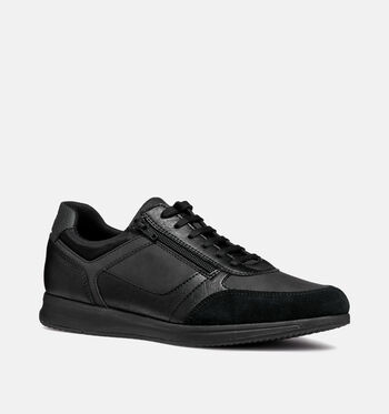 Geox Lage schoenen Zwart/Cognac