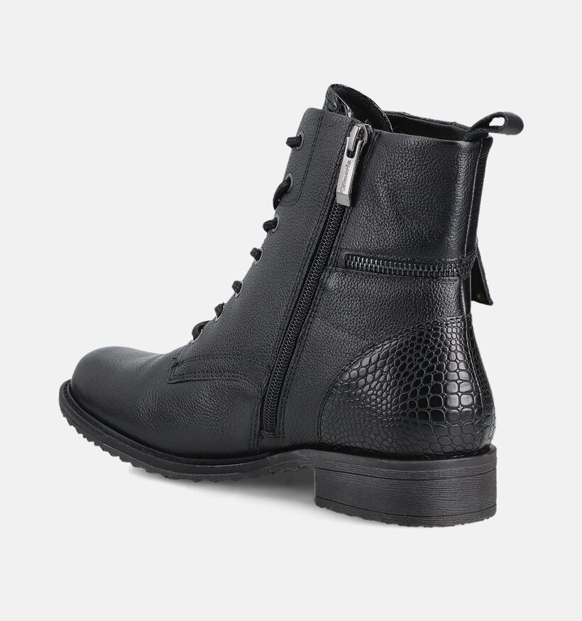 Tamaris Boots à lacets en Noir pour femmes (362759)
