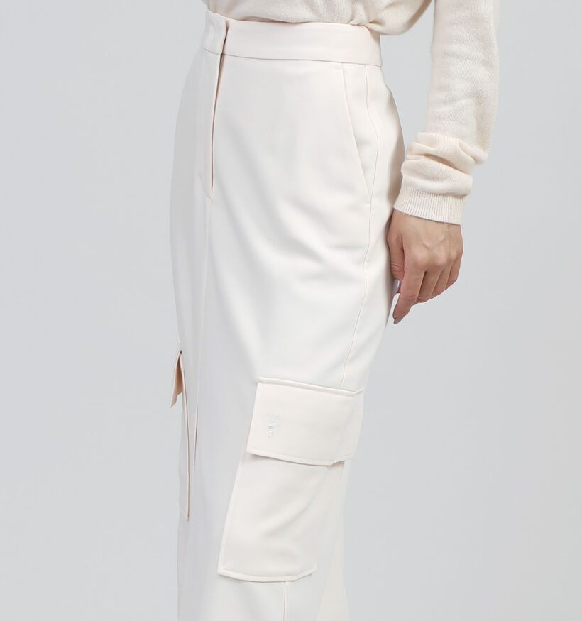 comma casual identity Jupe longue en Écru pour femmes (348511)