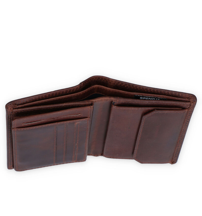 Maverick Portefeuille en Marron pour hommes (358813)
