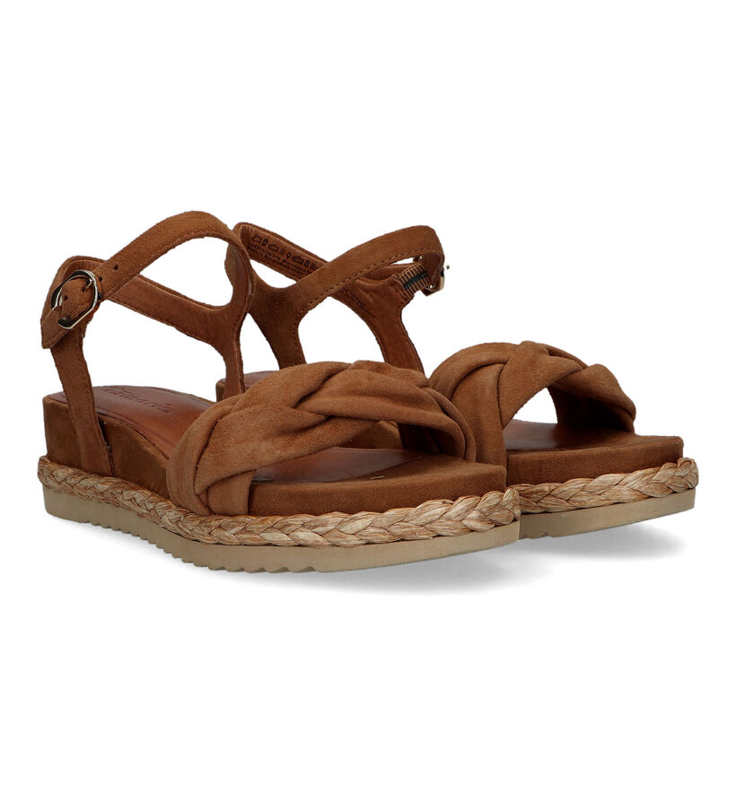 Tamaris Touch It Bruine Sandalen voor dames (322290)