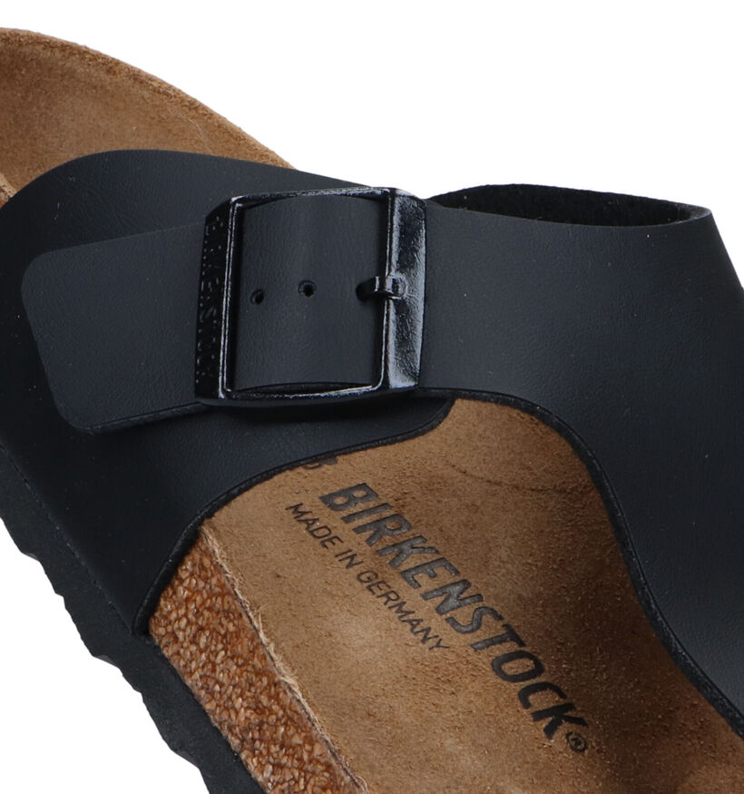 Birkenstock Ramses Tongs en Noir en simili cuir (322799)
