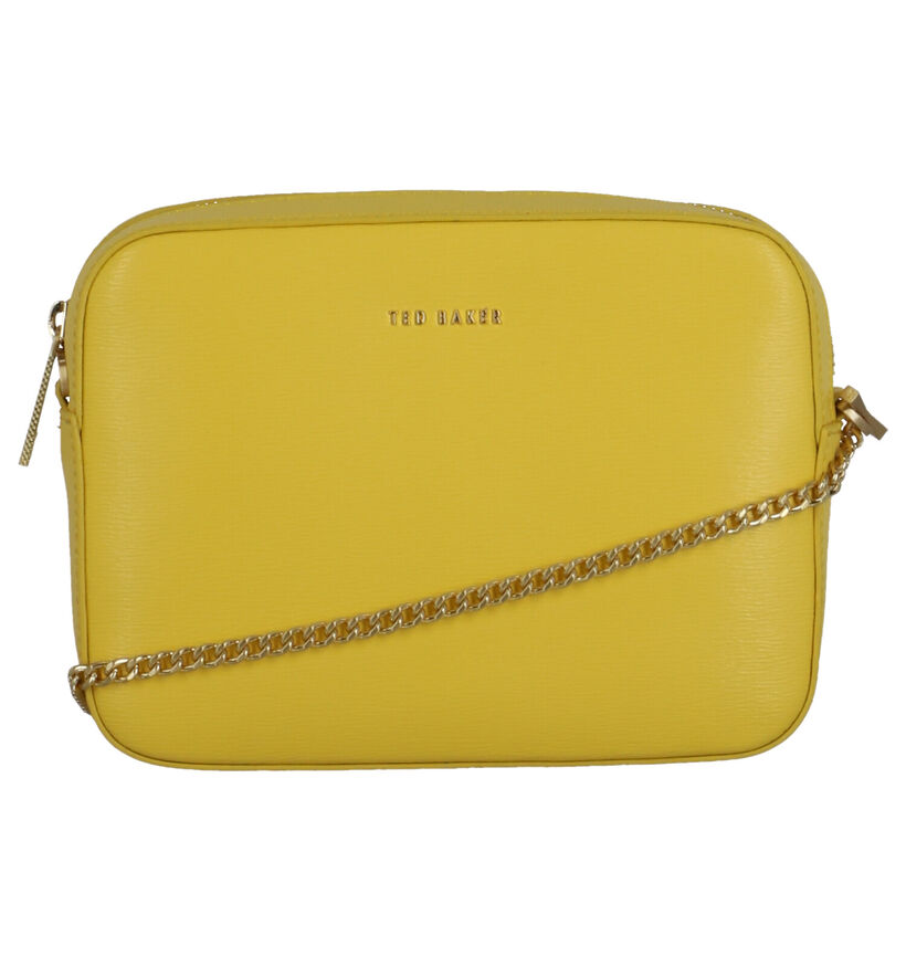 Ted Baker Sac porté croisé en Jaune en cuir (251679)