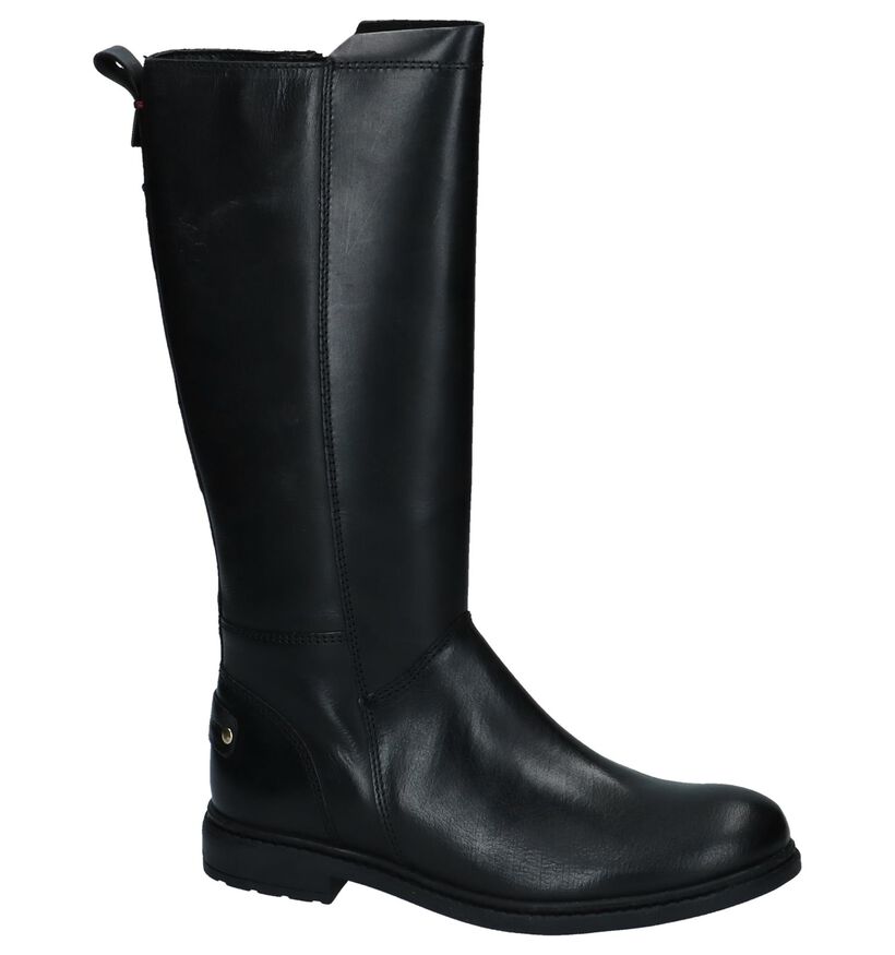 Tommy Hilfiger Bottes hautes en Noir en cuir (225889)