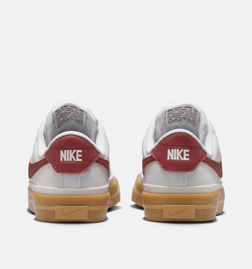 Nike Court Legacy GS Baskets basses en Blanc pour filles, garçons (357219)
