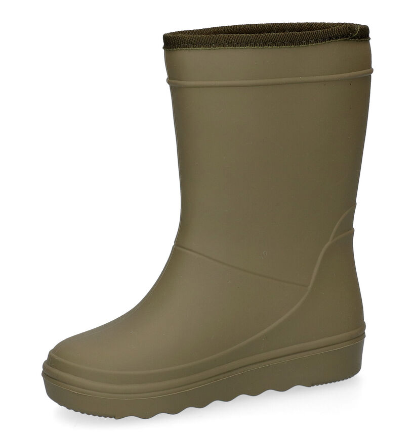 Enfant Bottes de pluie en Vert kaki en synthétique (297693)