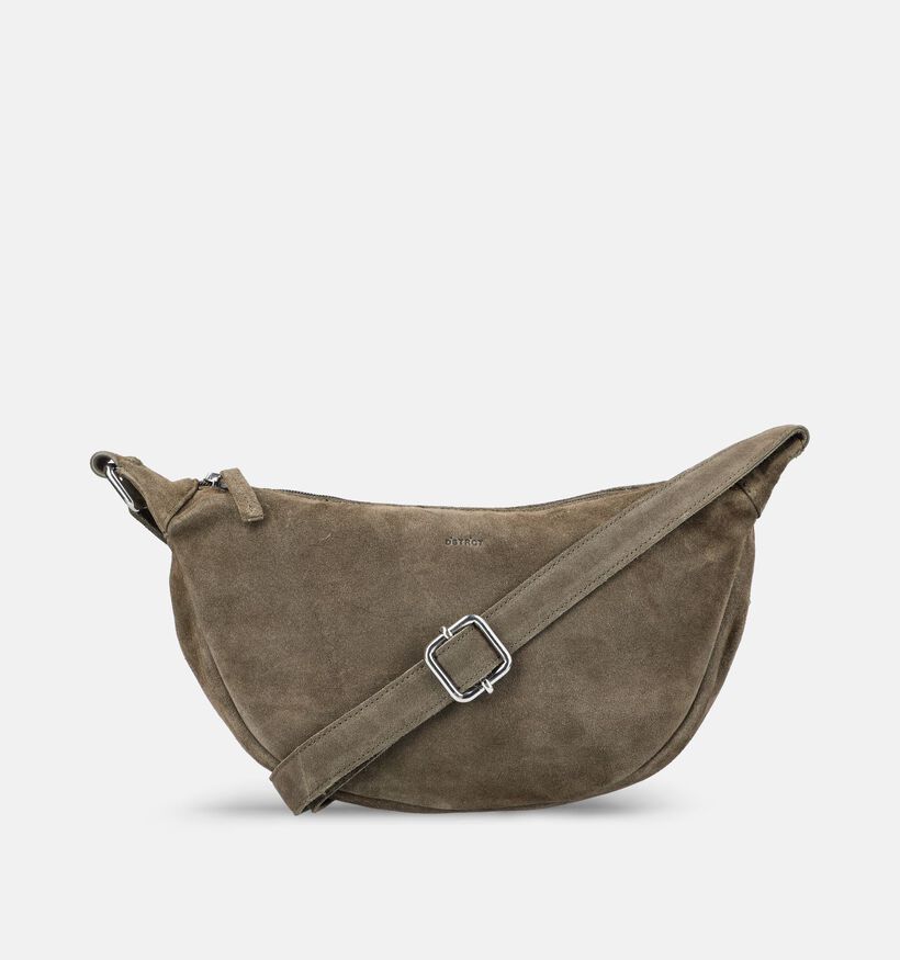 DSTRCT Portland Road Sac port&eacute; crois&eacute; en Kaki pour femmes (379882)