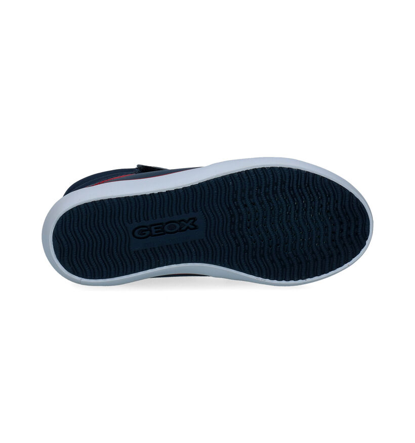 Geox Gisli Blauwe Sneakers in kunstleer (295091)