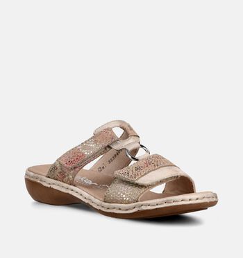 Rieker Slippers Beige