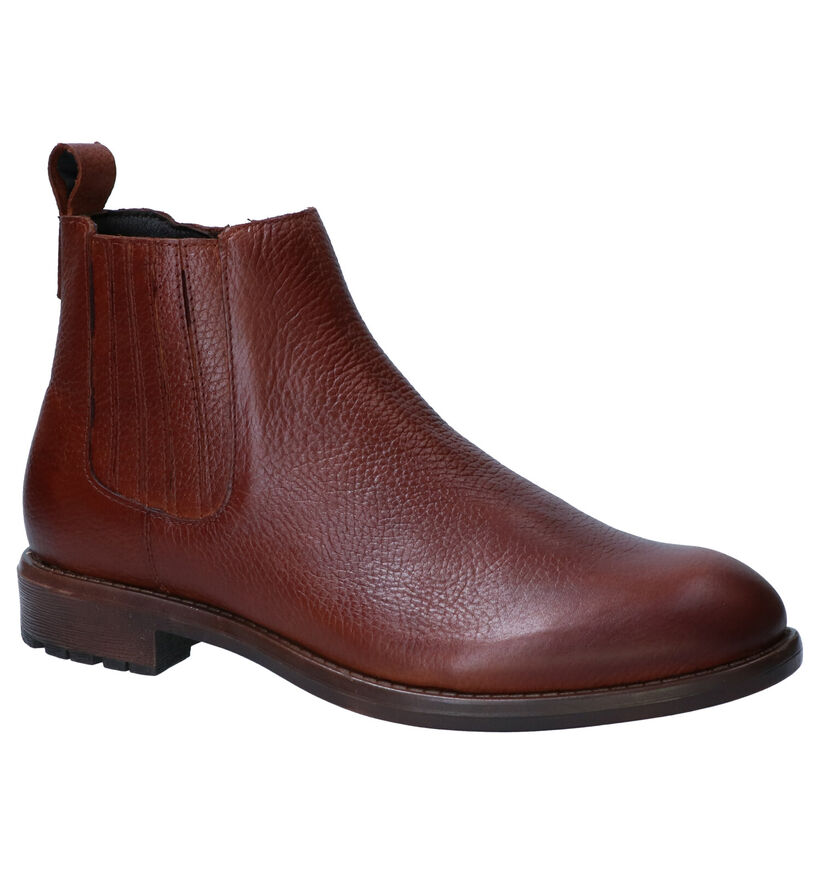 Borgo Sport Zanuu Cognac Boots in leer (263257)