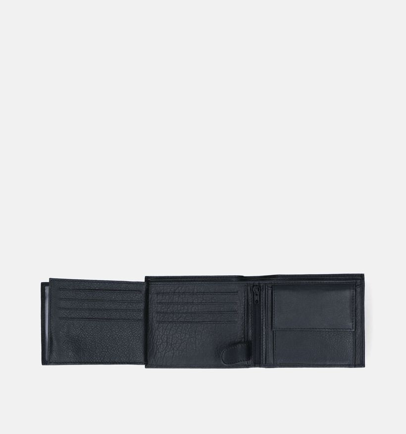 Euro-Leather Zwarte Portefeuille voor heren (343466)