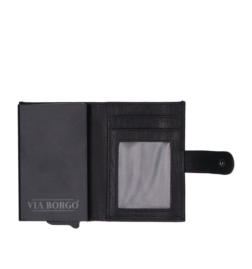 Via Borgo Porte-cartes & Ceinture en Noir pour hommes (306808)