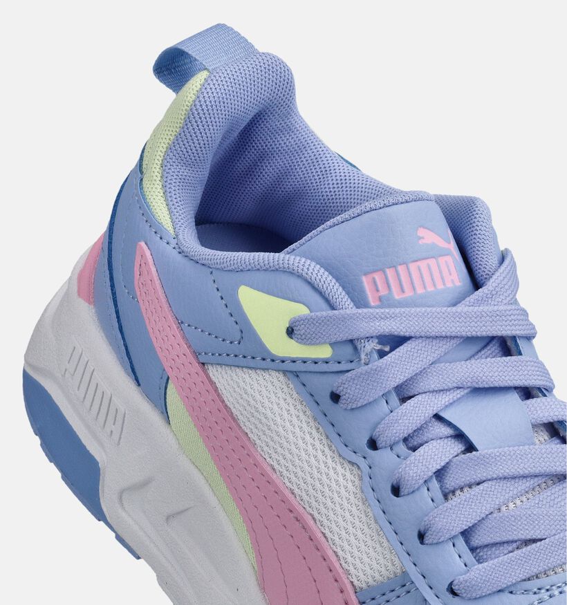 Puma Trinity 2 LT Witte Sneakers voor meisjes (366621) - geschikt voor steunzolen
