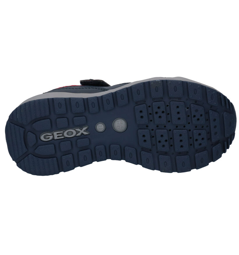 Geox Baskets basses en Bleu foncé en simili cuir (294089)