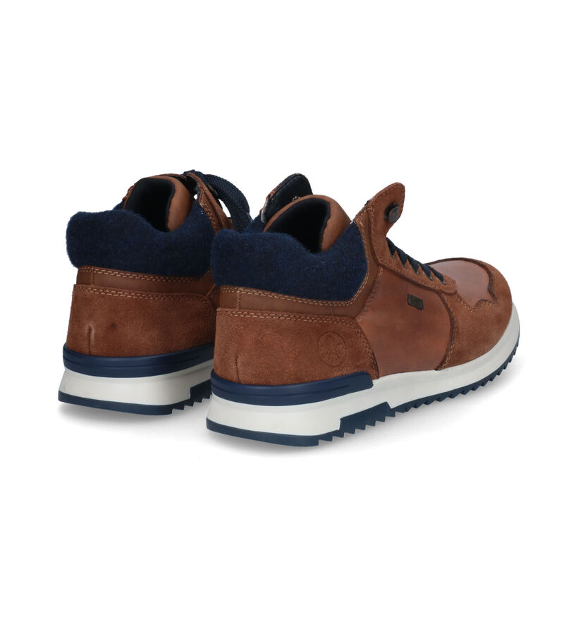 Rieker Chaussures hautes en Cognac pour hommes (297834) - pour semelles orthopédiques