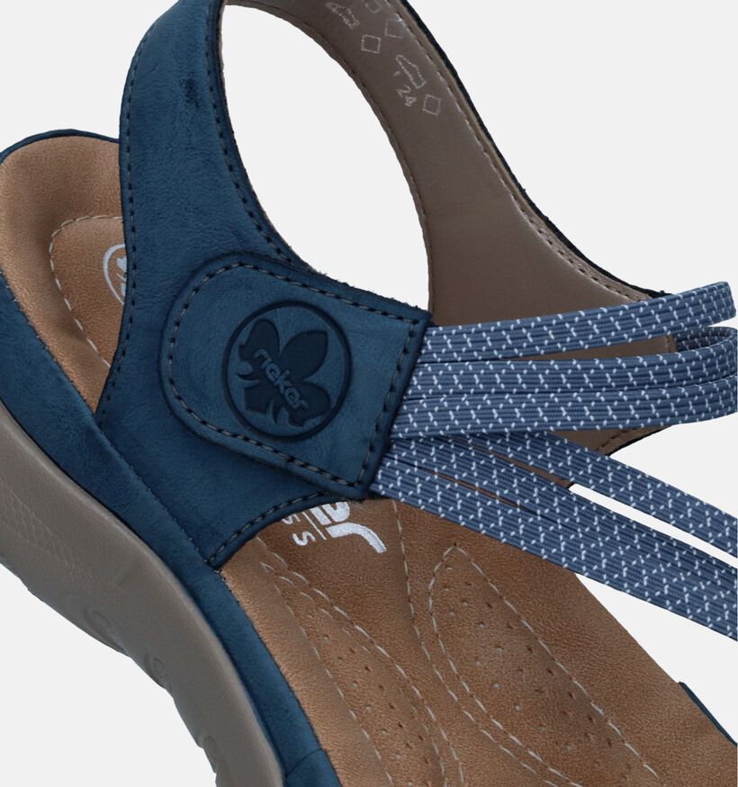 Rieker Donkerblauwe Sandalen voor dames (370415)