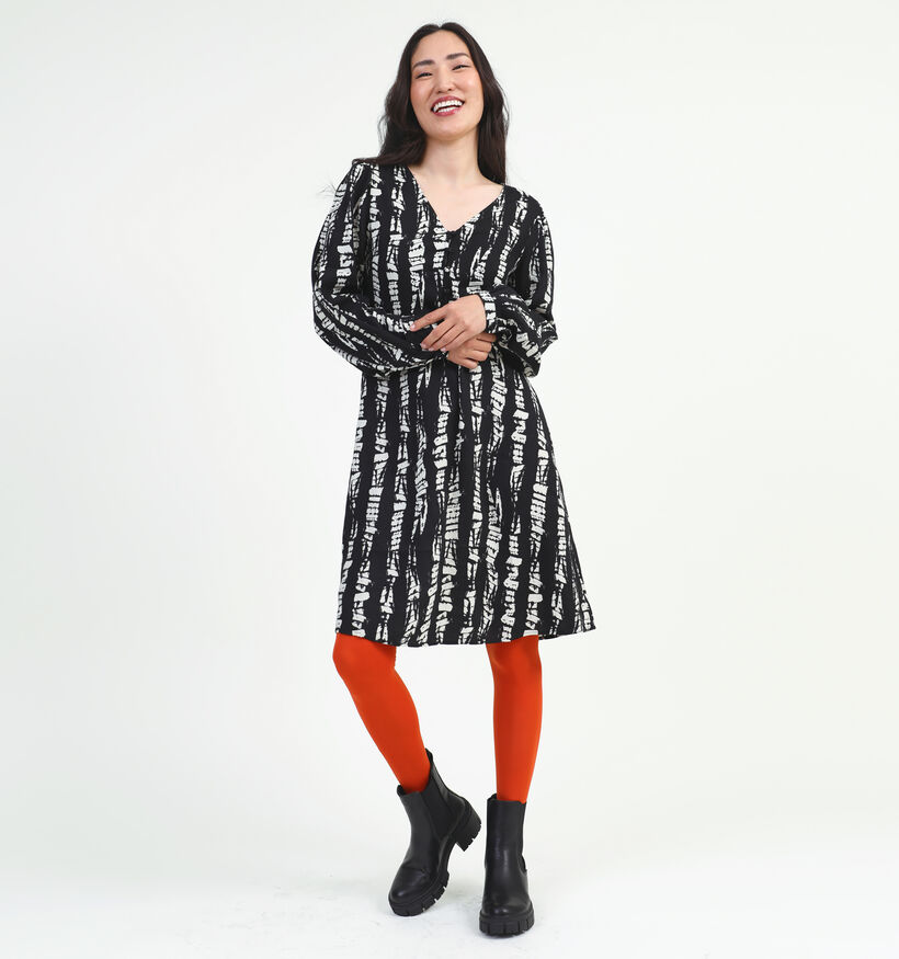 Vero Moda Cevi Zwarte A-lijn jurk voor dames (330837)