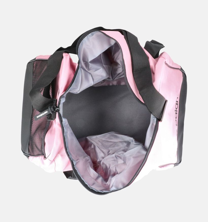 New Balance Essential Medium Duffel Sac de sport en Rose/Noir pour femmes (385907)