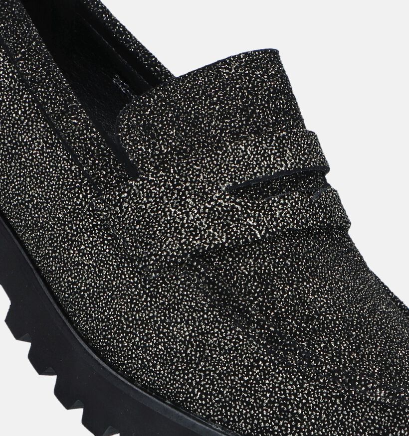 Crinkles Chaussures à enfiler en Or pour femmes (348338)