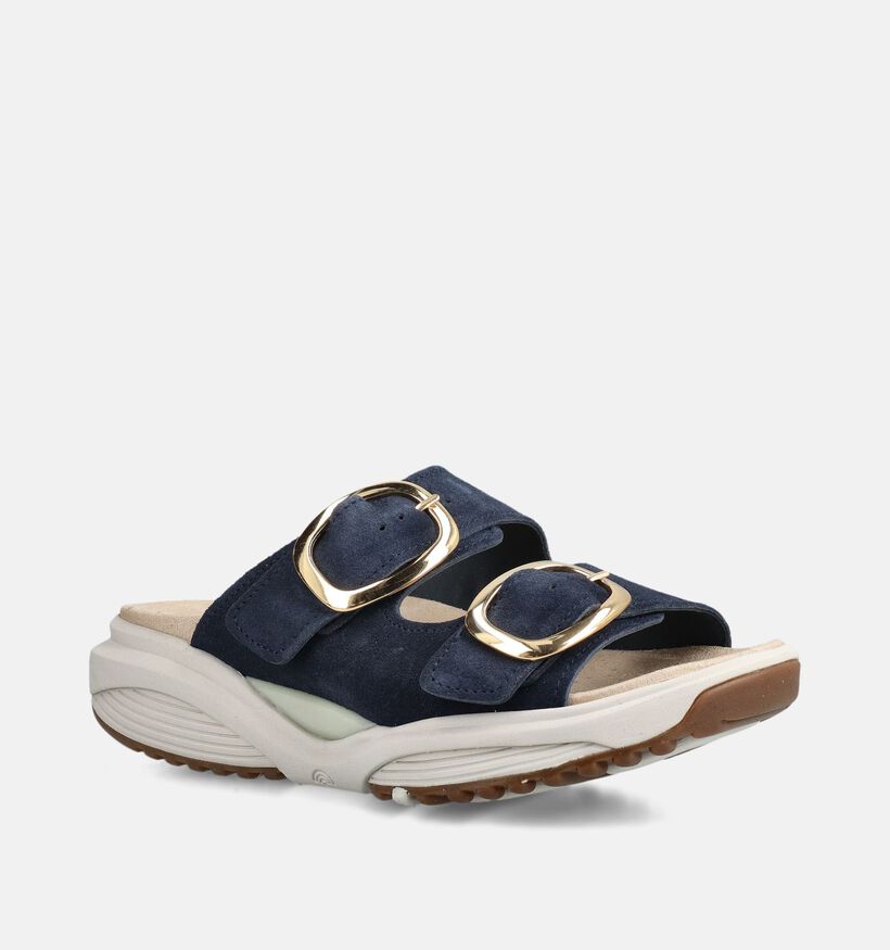 Xsensible Mykonos Blauwe Slippers voor Steunzolen voor dames (373022) - geschikt voor steunzolen