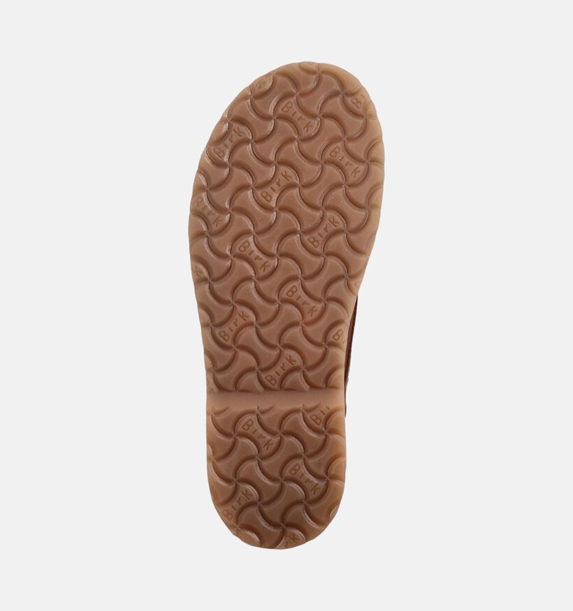 Birkenstock Bryson Cognac Veterboots voor dames (376072) - geschikt voor steunzolen