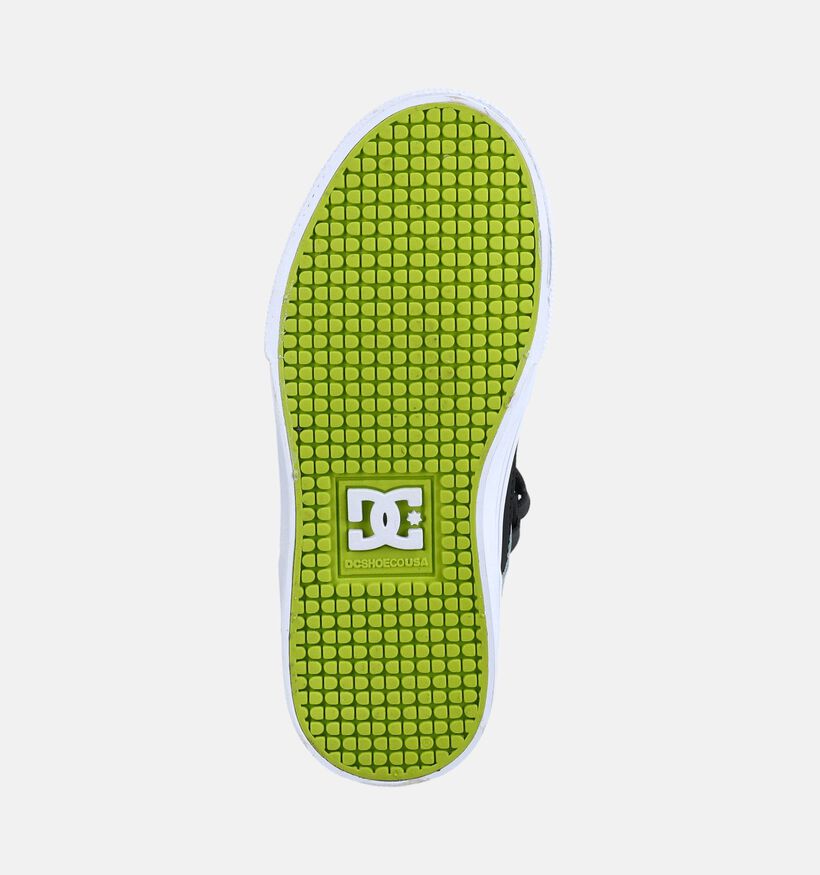 DC Shoes Pure High Top Grijze/Zwarte Hoge Sneakers voor jongens (376201)
