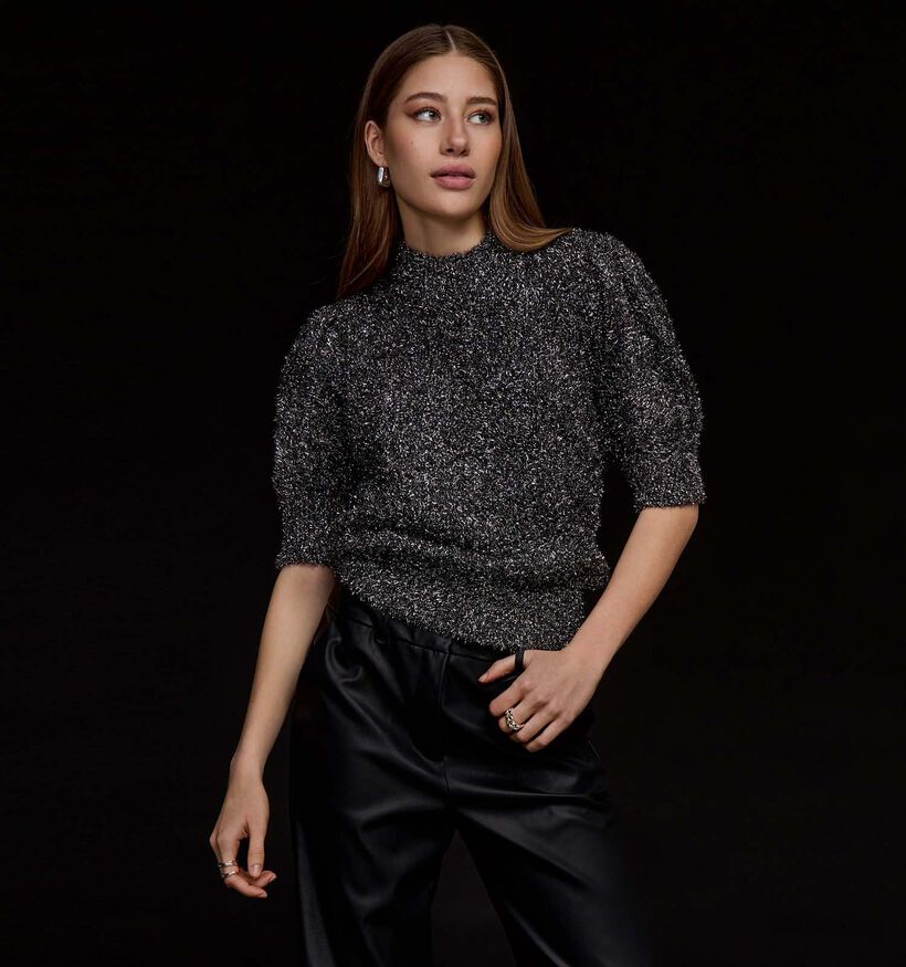 Minus Britney Grijze Knit trui voor dames (349968)