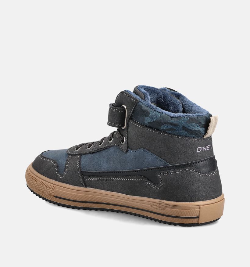 O'Neill Matts Mid Baskets montantes en Gris/Bleu pour filles, garçons (363282)