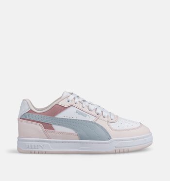 Puma Low Sneakers Wit/Roze